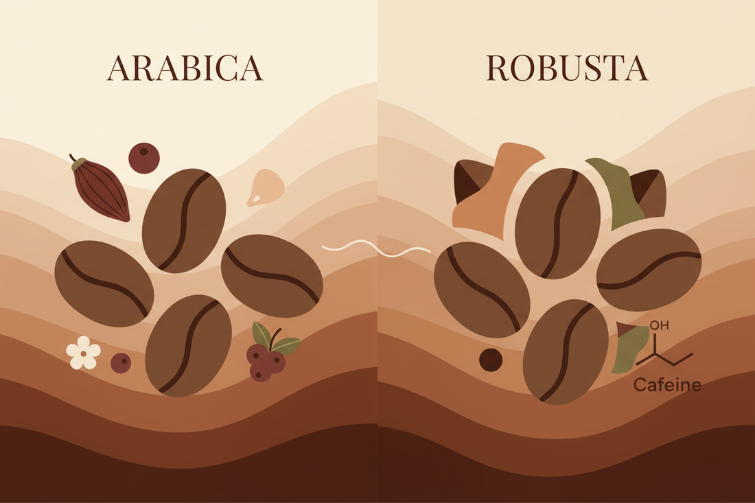 Arabica vs. Robusta: Unpacking the Differences in Flavor, Caffeine, and Bean Characteristics