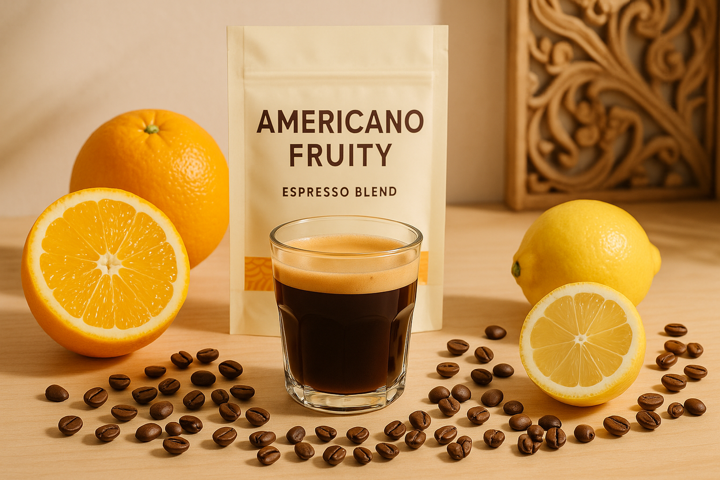 Americano Fruity – Espresso Blend Citrus & Puntang Anaerob & Garut Fullwash